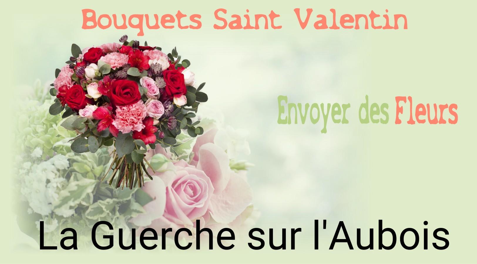 Roses de Saint-Valentin livrées à La Guerche-sur-l'Aubois